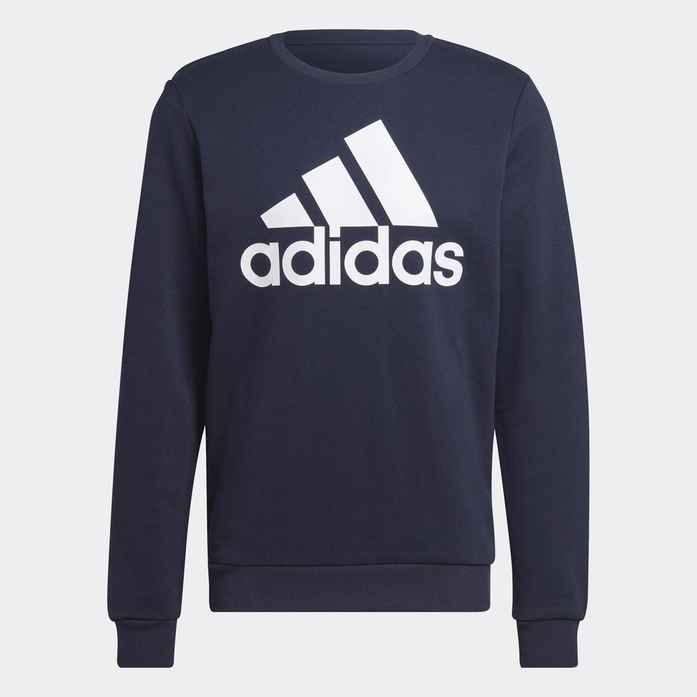 Mikina adidas Sportswear Essentials Big Logo HL2298 - tmavě modrě