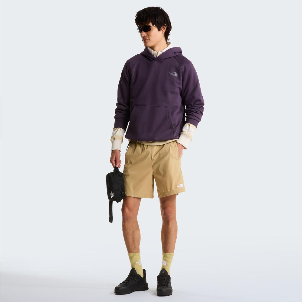 Pánské mikina The North Face Raglan Box NSE 0A89F9G5O1 - fialové
