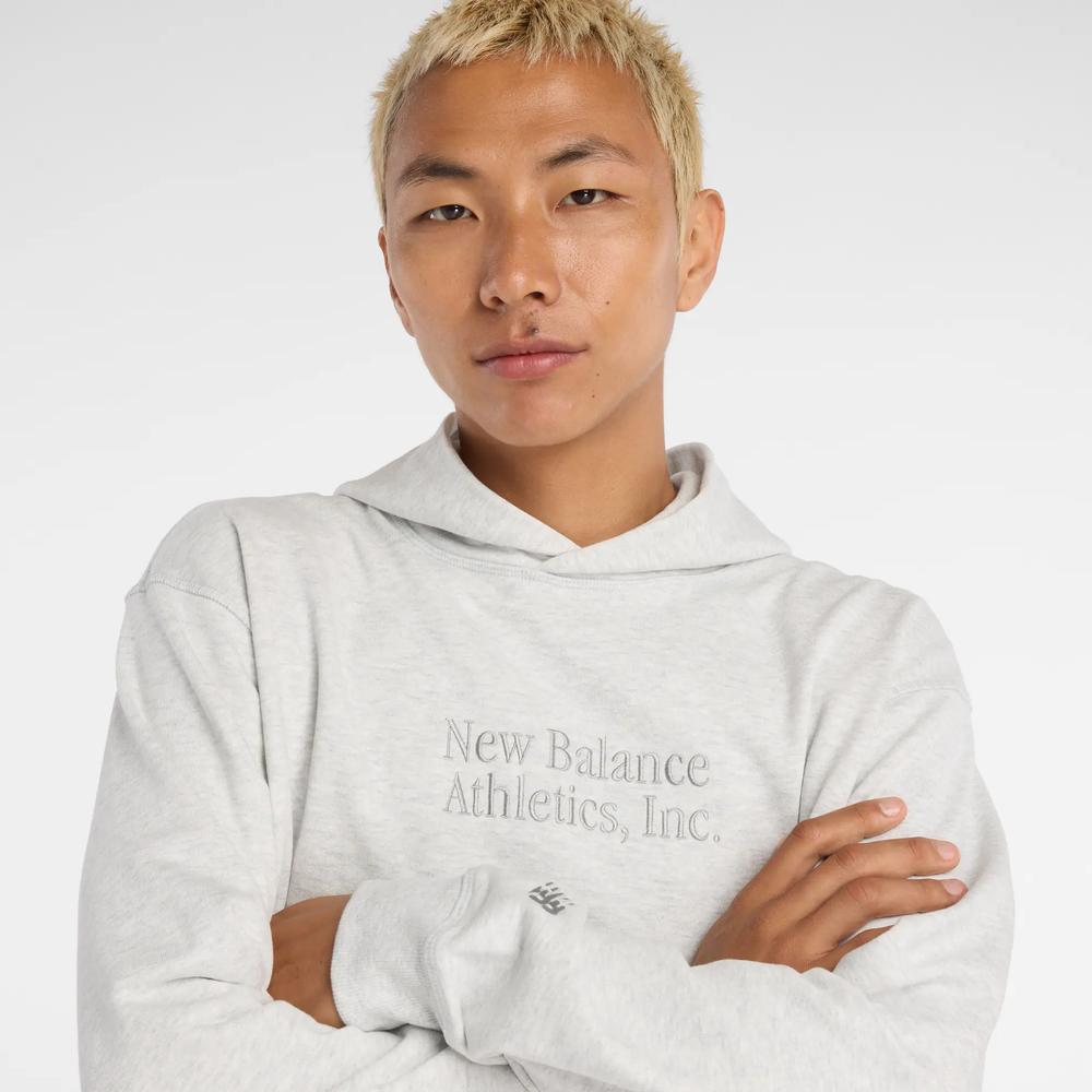 Pánská mikina New Balance MT53925AHH - šedivé
