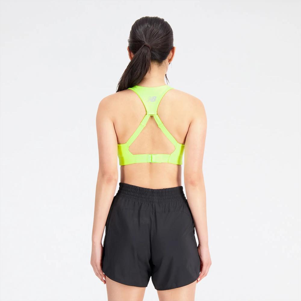 Dámský top New Balance WB01032THW – zelené