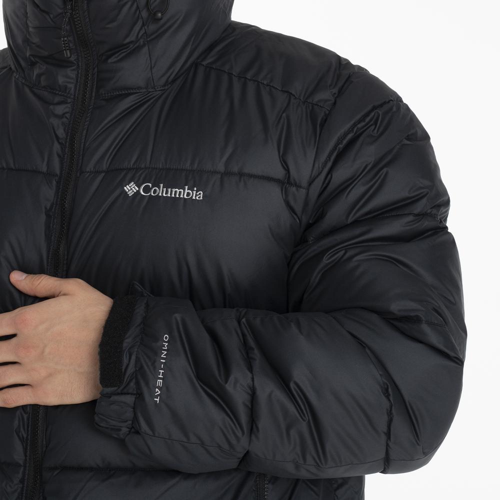 Bunda Columbia Pike Lake II Hooded 2050931012 - černé