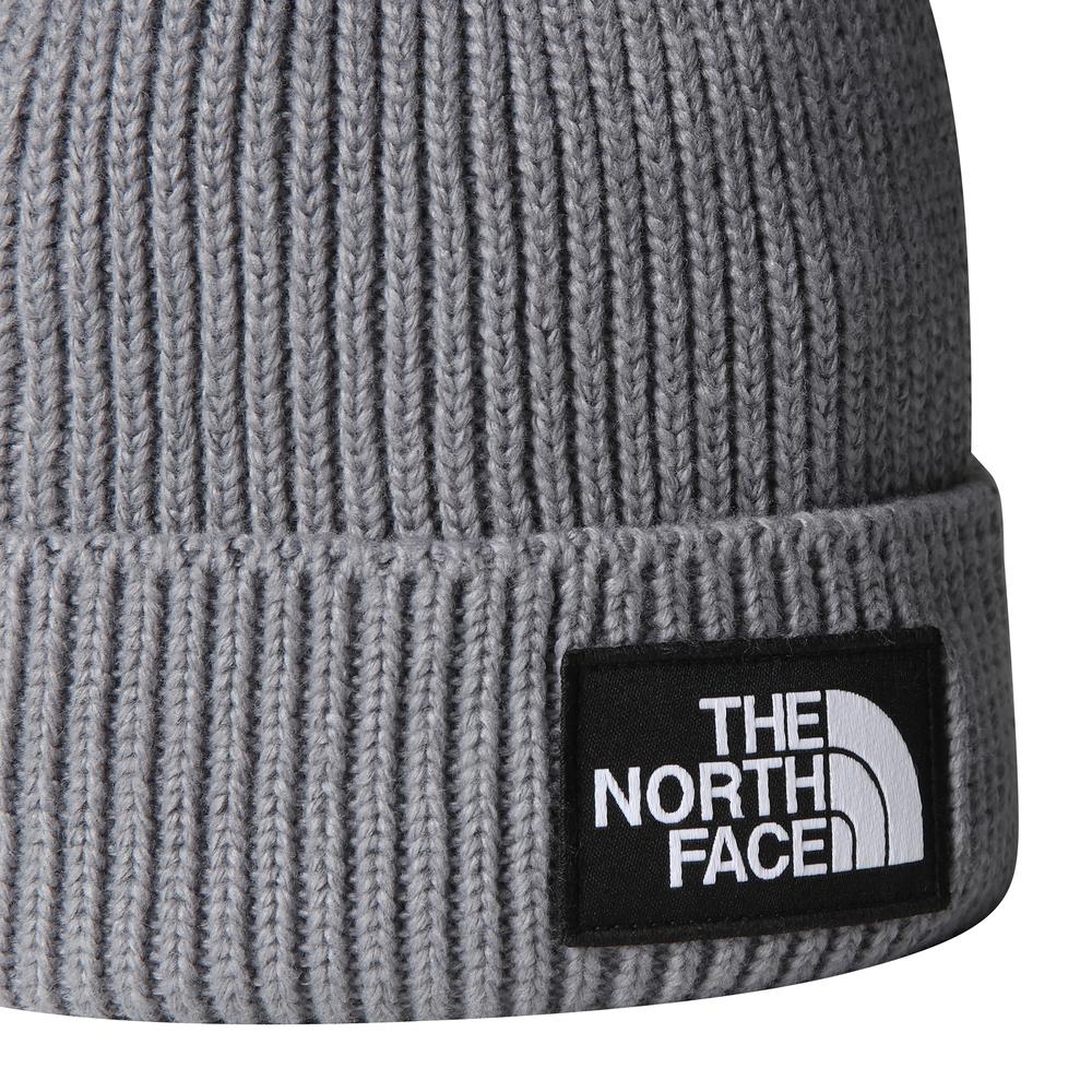 Zimní čepice unisex The North Face Logo Box Beanie 0A8CHEDYY1 - šedivé