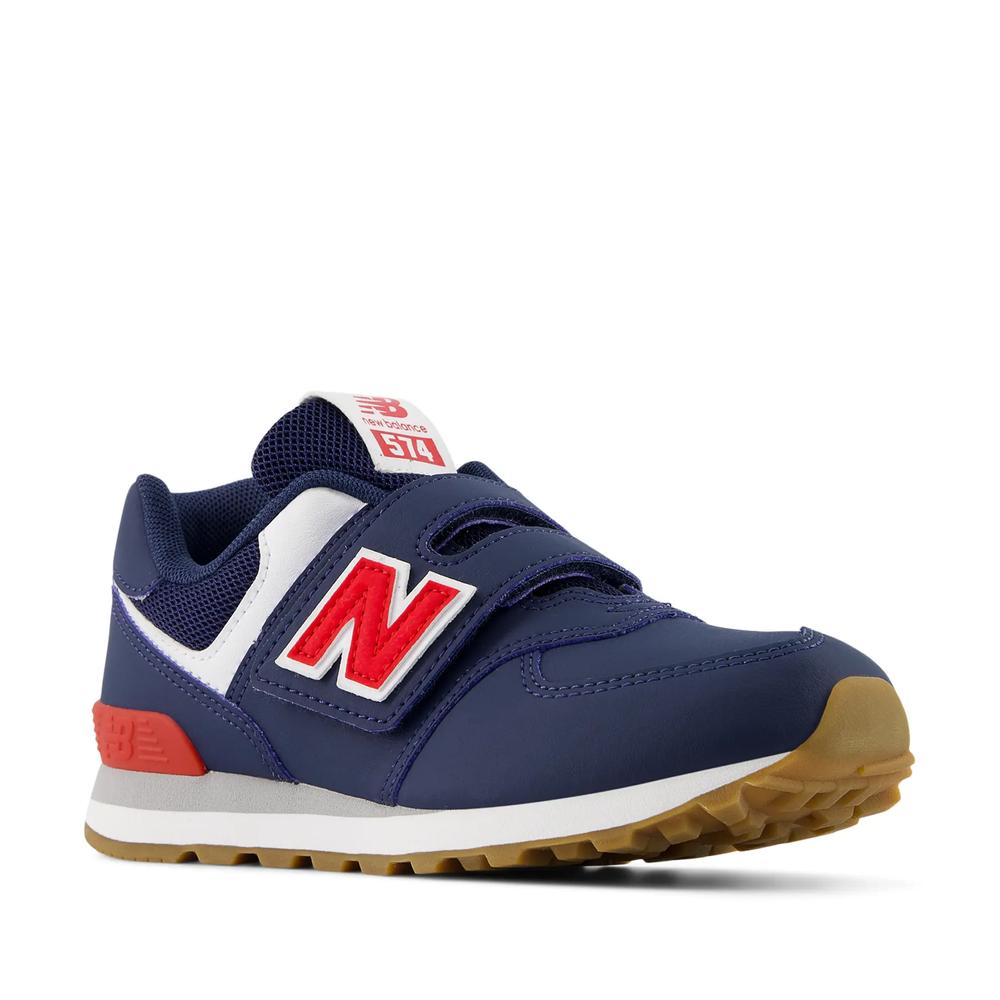 Dětské boty New Balance PV574NF - tmavě modrě