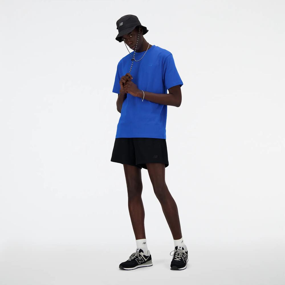 Pánské tričko New Balance MT41533BUL - modrý