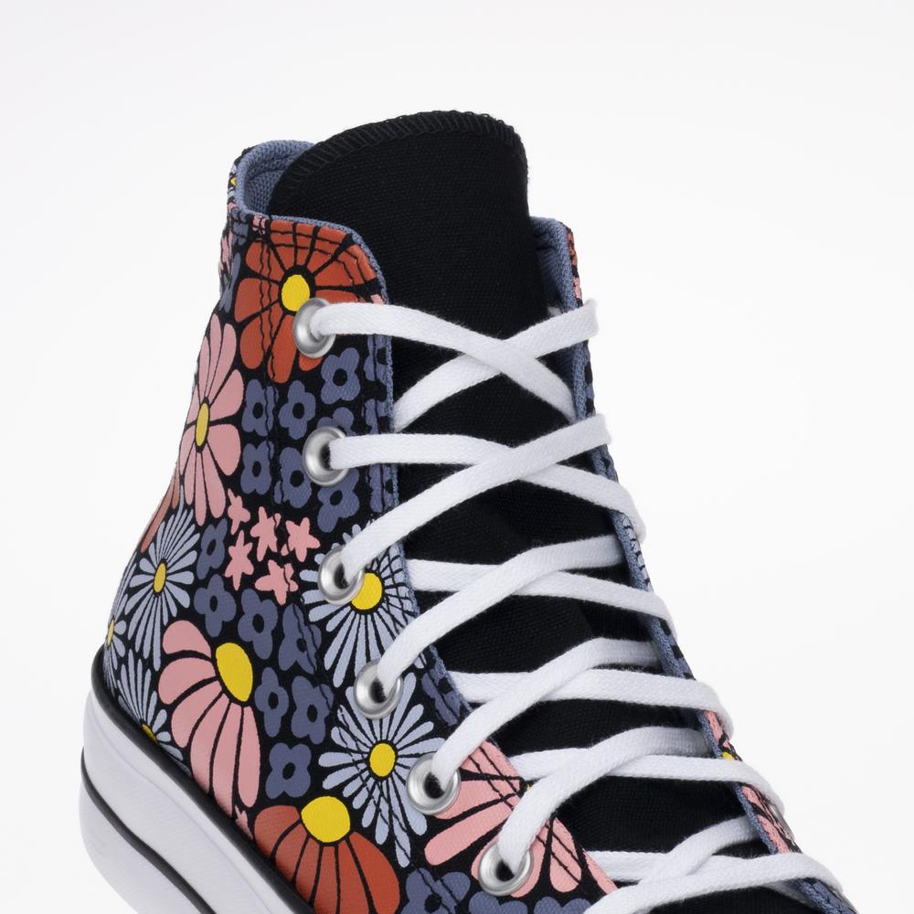 Boty Converse Chuck Taylor All Star Lift Platform A08112C - různobarevné