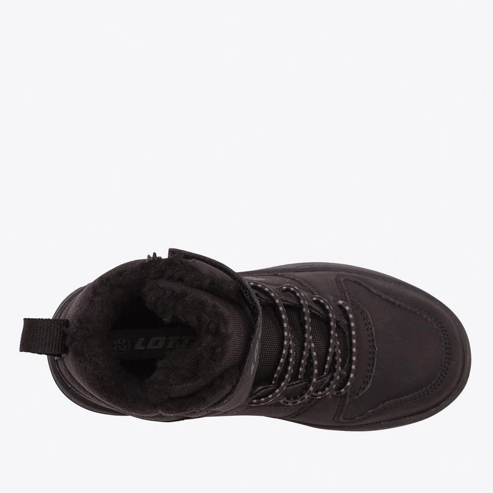 Dětské boty Lotto Prehna Fur 2600470K-1111 - černé