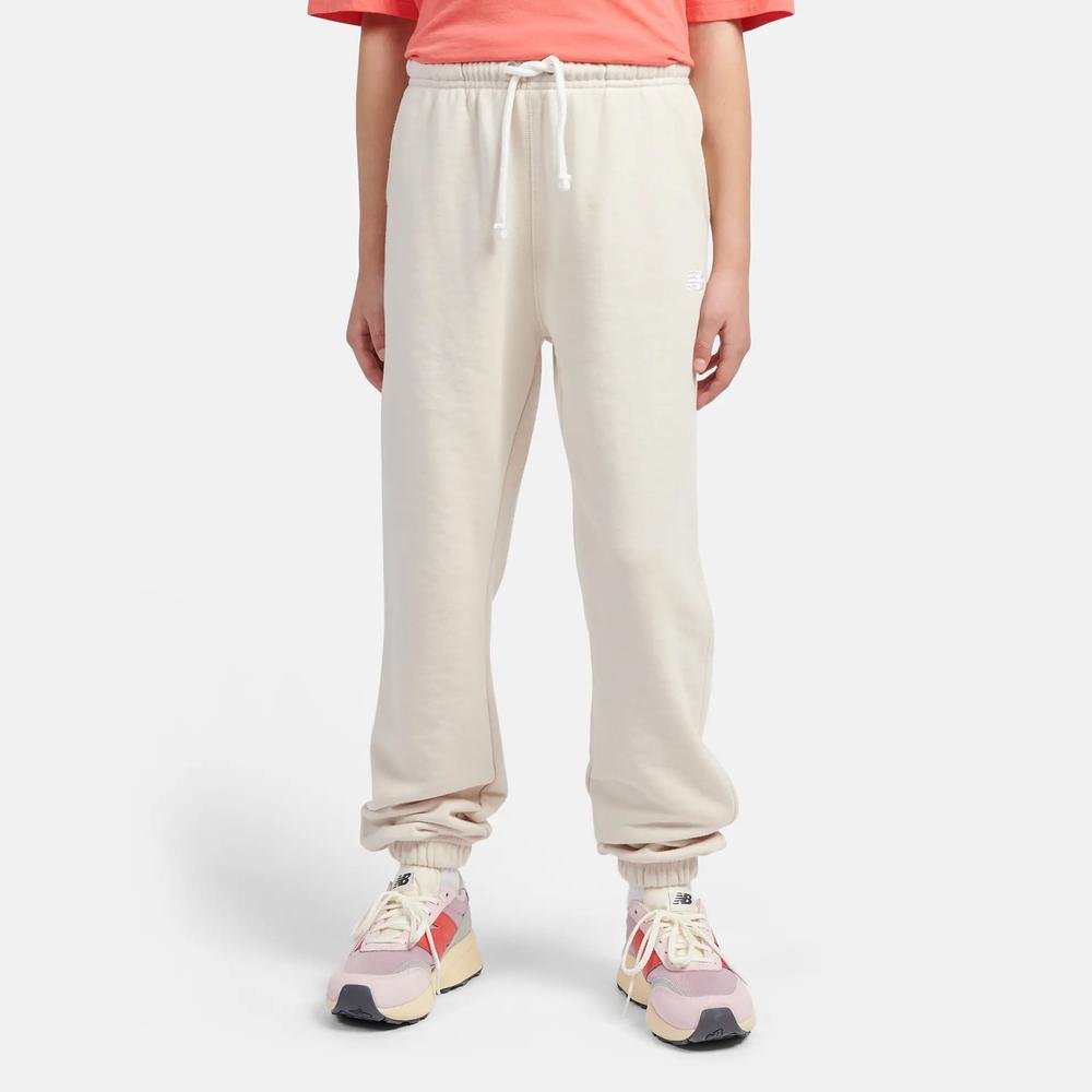 Dětské kalhoty New Balance LAKG0058LIN - béžové