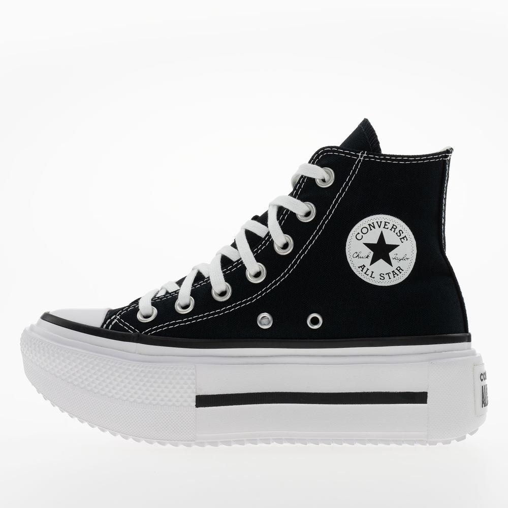 Dámské boty  Converse Chuck Taylor All Star Lift Double Stack A12975C - černé