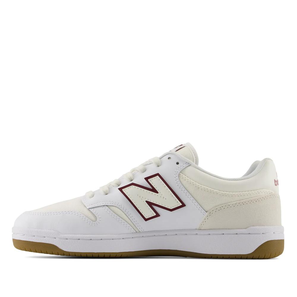 Unisex boty New Balance U480P1BB - bílé