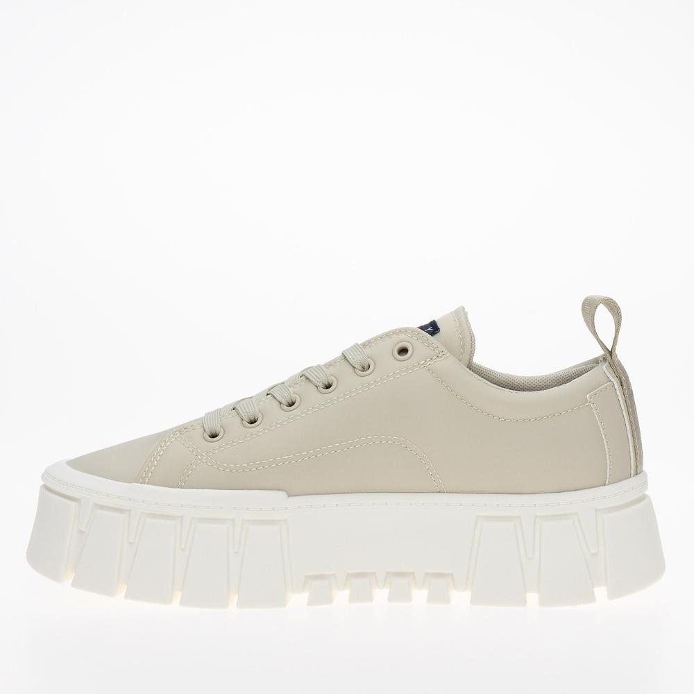 Boty Tommy Jeans Recycled Cleat Chunky EN0EN02240-AEV - béžové