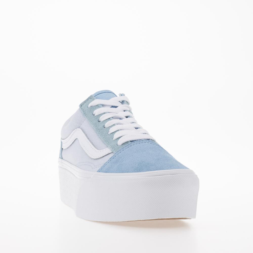Boty Vans Color Block Old Skool Stackform VN0009PZBLU1 - modré
