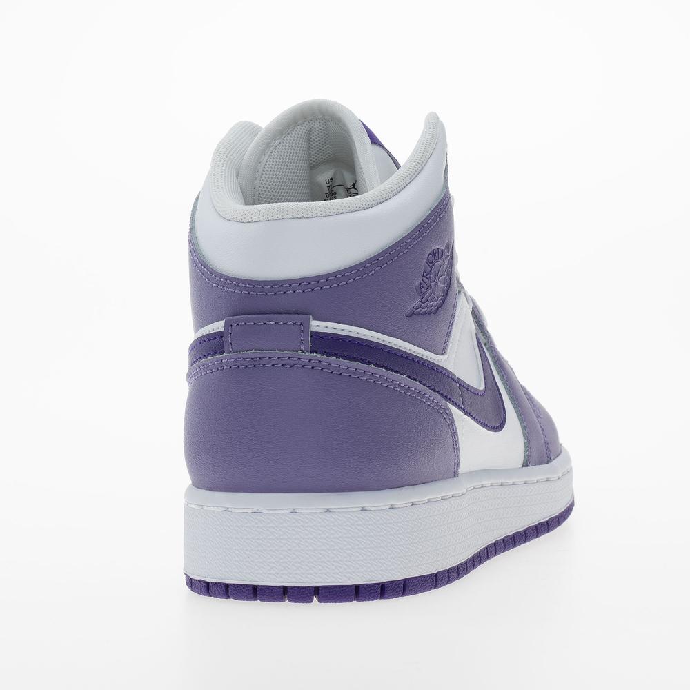Dětské boty Nike Air Jordan 1 Mid DQ8423-500 - fialové