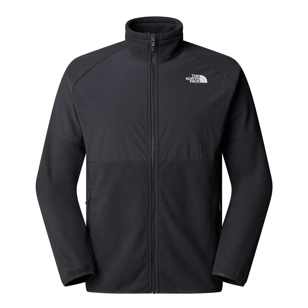 Pánská mikina The North Face 100 Glacier Heavyweight Full-Zip Fleece 0A89JGU8M1 - černé