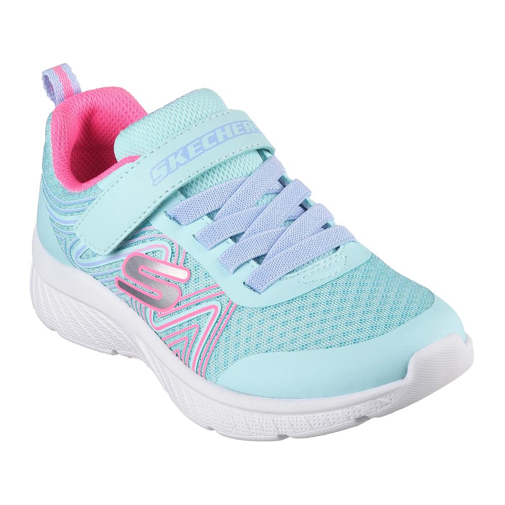 Dětské boty Skechers Microspec Plus Swirl Sweet 303535LAQPK - modré