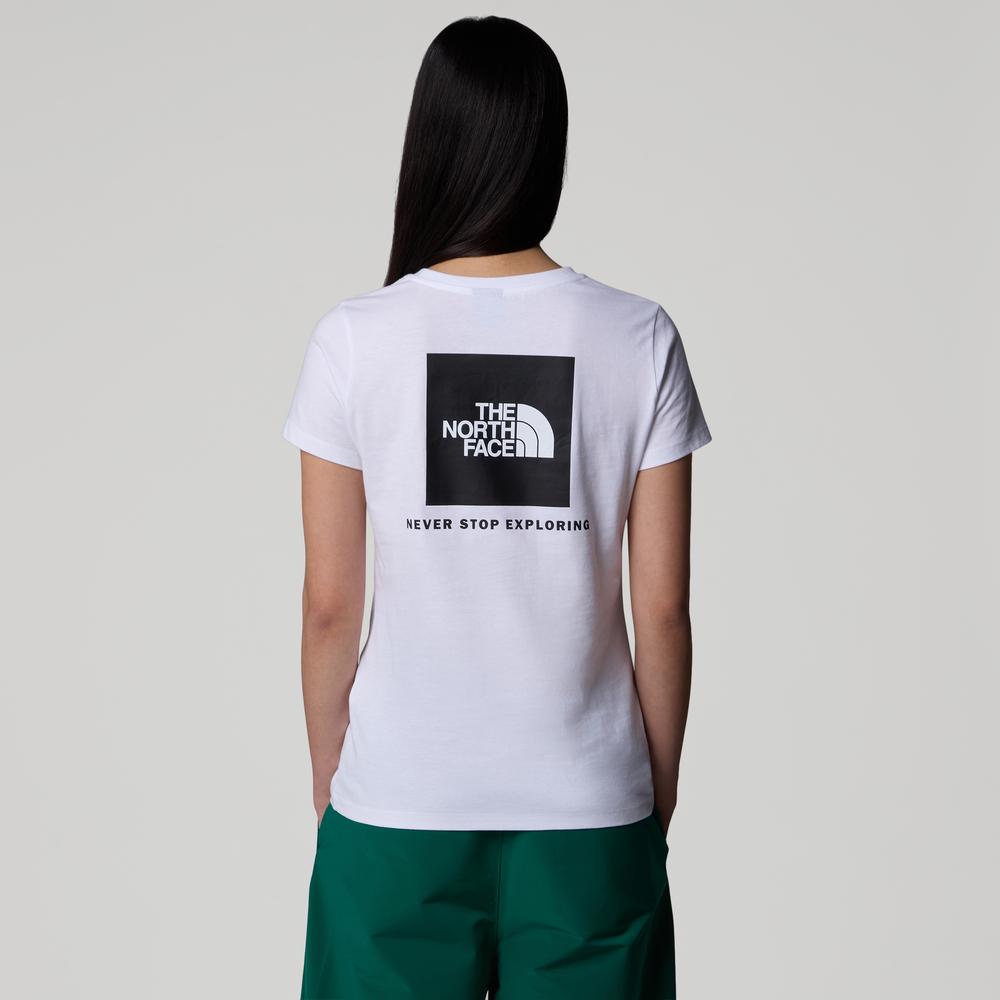 Tričko dámské The North Face Redbox 0A87NMFN41 - bílé