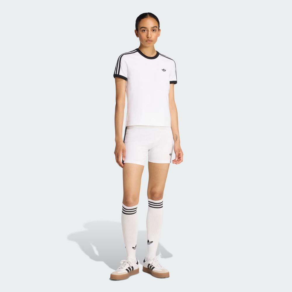 Dámská tričko adidas Originals 3-Stripes KD3683 - bílé