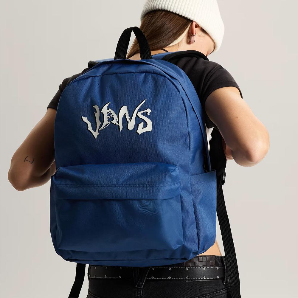 Ruksak Vans Old Skool VN000H4W5TU1 - tmavě modrě