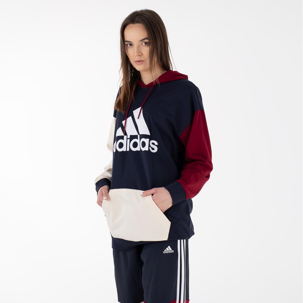 Mikina adidas Essentials Colorblock HN5447 - různobarevné
