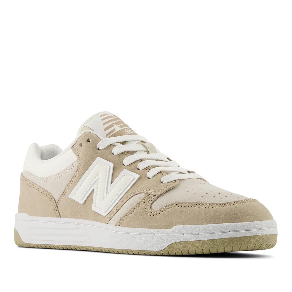 Boty New Balance BB480LEA - béžové