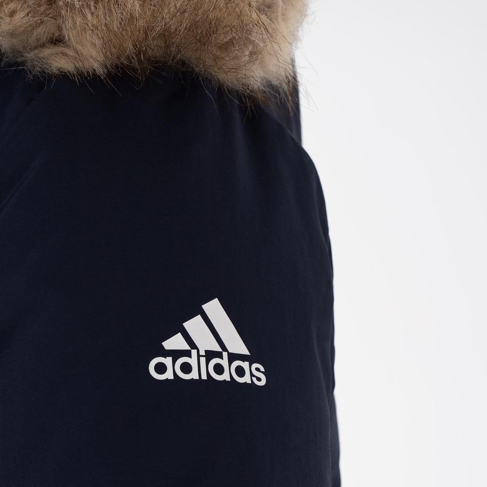 Bunda adidas Utilitas Hooded Parka GT1701 - tmavě modrě