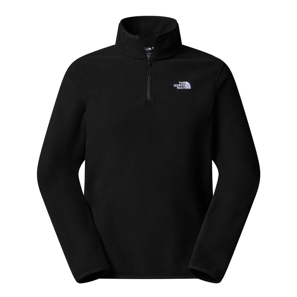 Mikina pánské The North Face Glacier 1/4 Zip Fleece 0A8D0QJK31 - černé