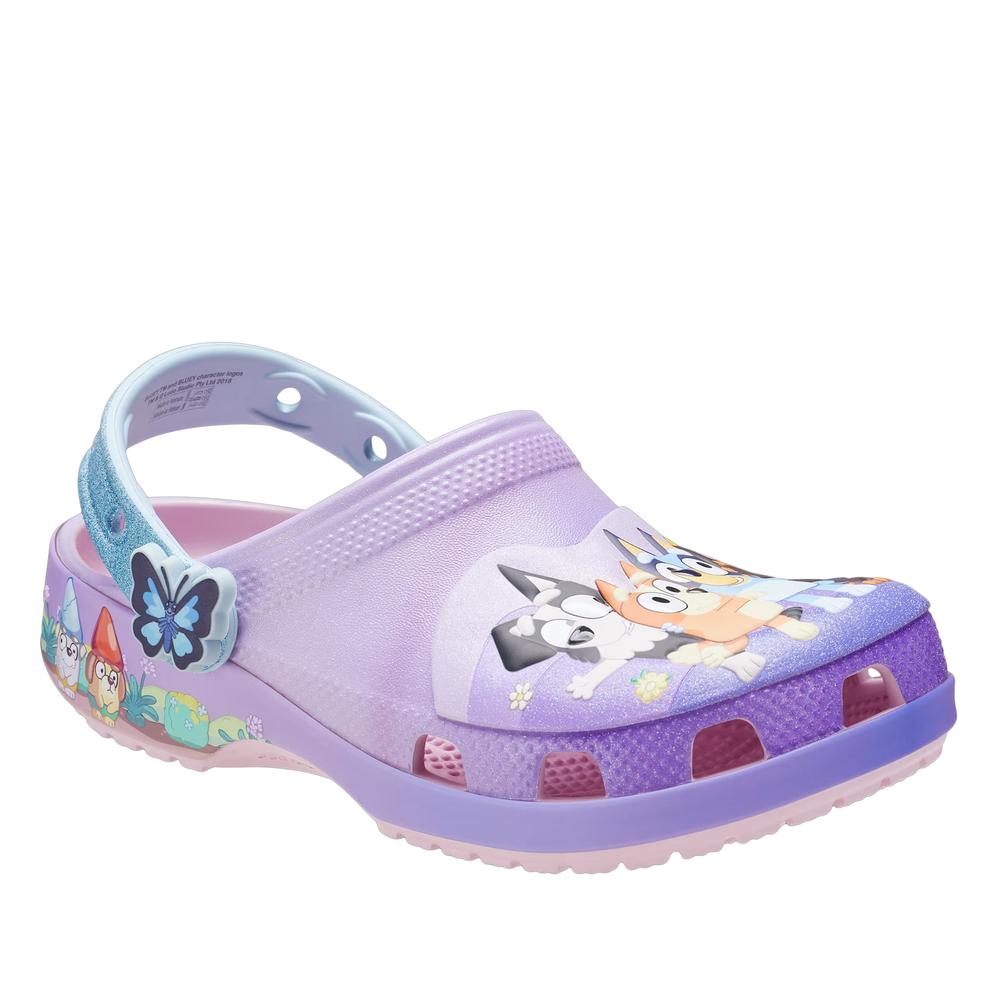Dětské Žabky Crocs Toddler Bluey Friends Forever Classic Clog 212370-90H - růžové