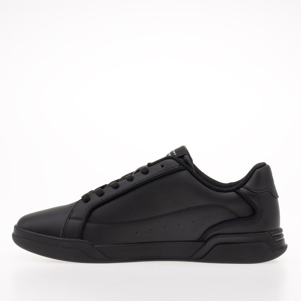 Boty Tommy Hilfiger Lo Cup Lth FM0FM04827-BDS - černé