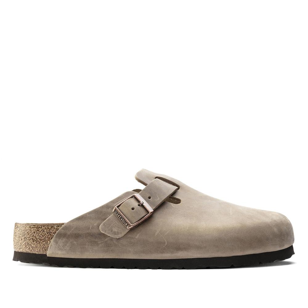 Žabky unisex Birkenstock Boston 1018147 - hnědé