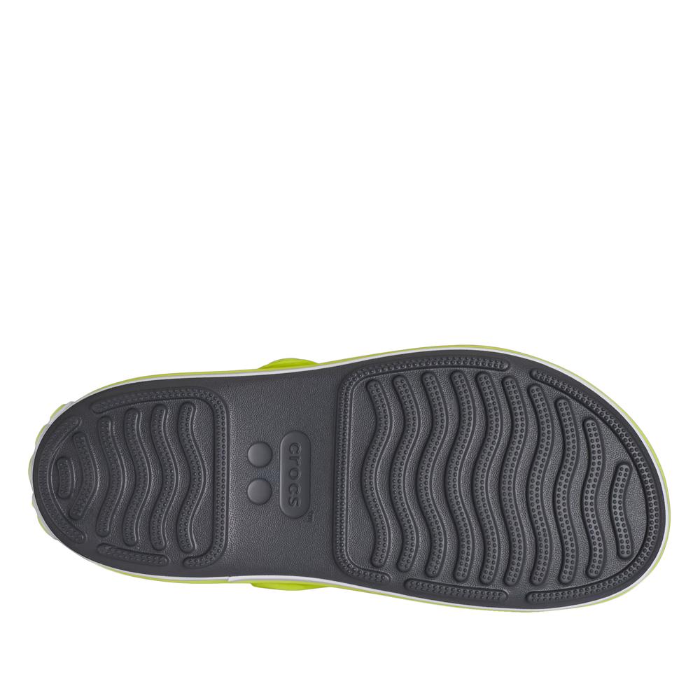 Sandále dětské Crocs Crocband Cruiser Sandal 209423-1NJ - šedivé