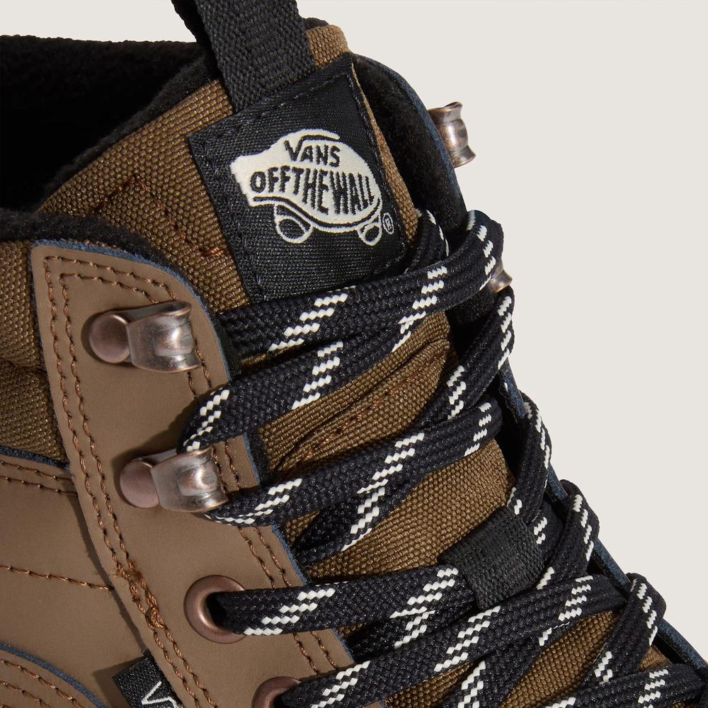 Pánské boty Vans SK8-Hi Waterproof Insulated VN000DAQ91K1 - hnědé