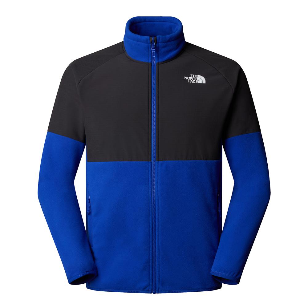 Mikina The North Face 100 Glacier Heavyweight Full-Zip Fleece 0A89JGJL11 - tmavě modrě