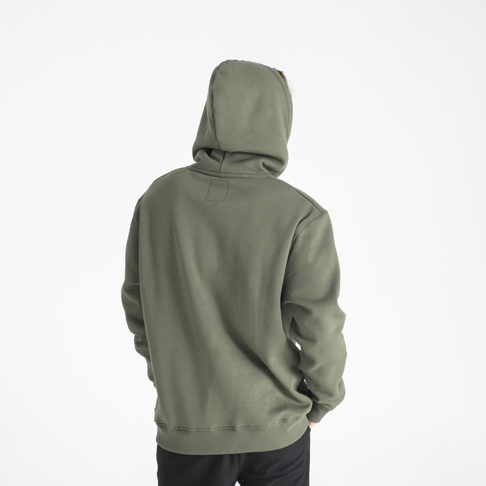 Mikina Alpha Industries Taped Pocket Hoody 138332142 - zelené