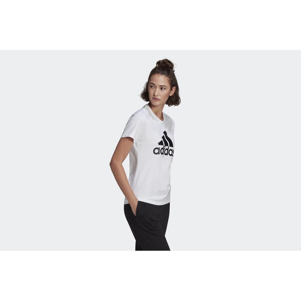 Tričko adidas Loungewear Essentials Logo Tee GL0649 - bílé