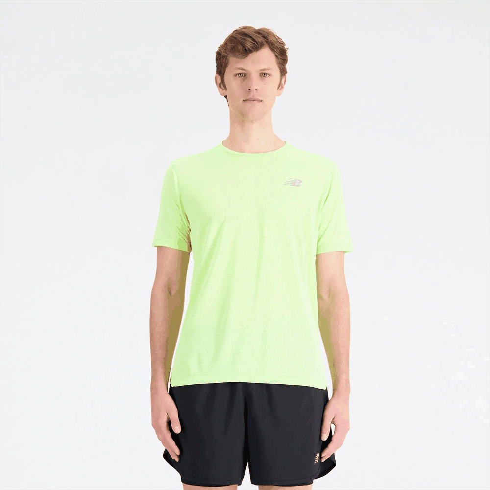 Pánské tričko New Balance MT21262TWY – zelené