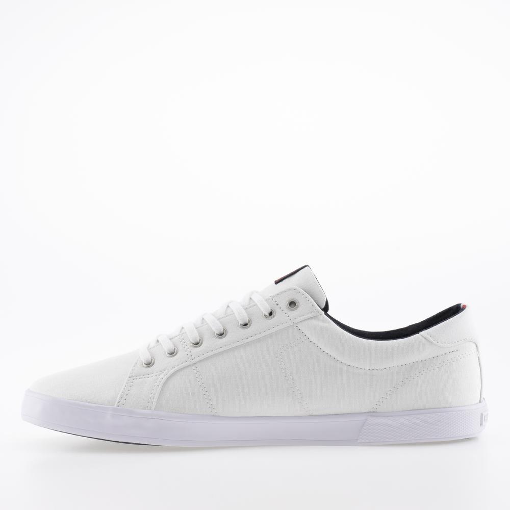 Boty Tommy Hilfiger Iconic Long Lace FM0FM01536-0K4 - bílé