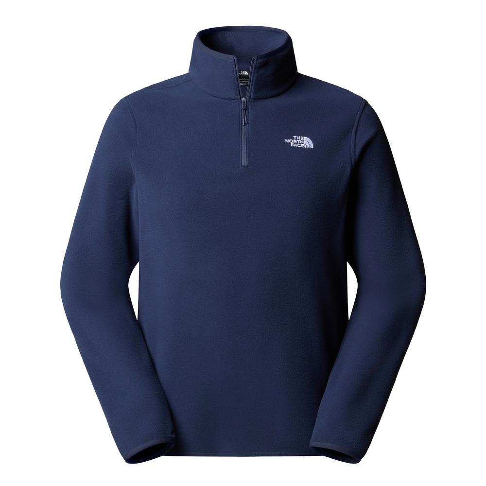 Mikina pánské The North Face Glacier 1/4 Zip Fleece 0A8D0Q8K21 - tmavě modrě