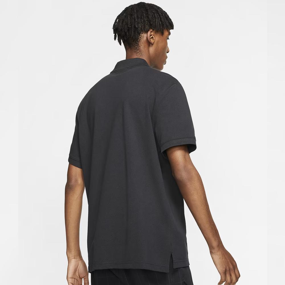 Tričko Nike Sportswear Polo CJ4456-010 - černé