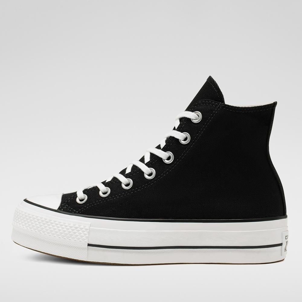 Boty Converse Chuck Taylor All Star Lift Platform Canvas 560845C - černé