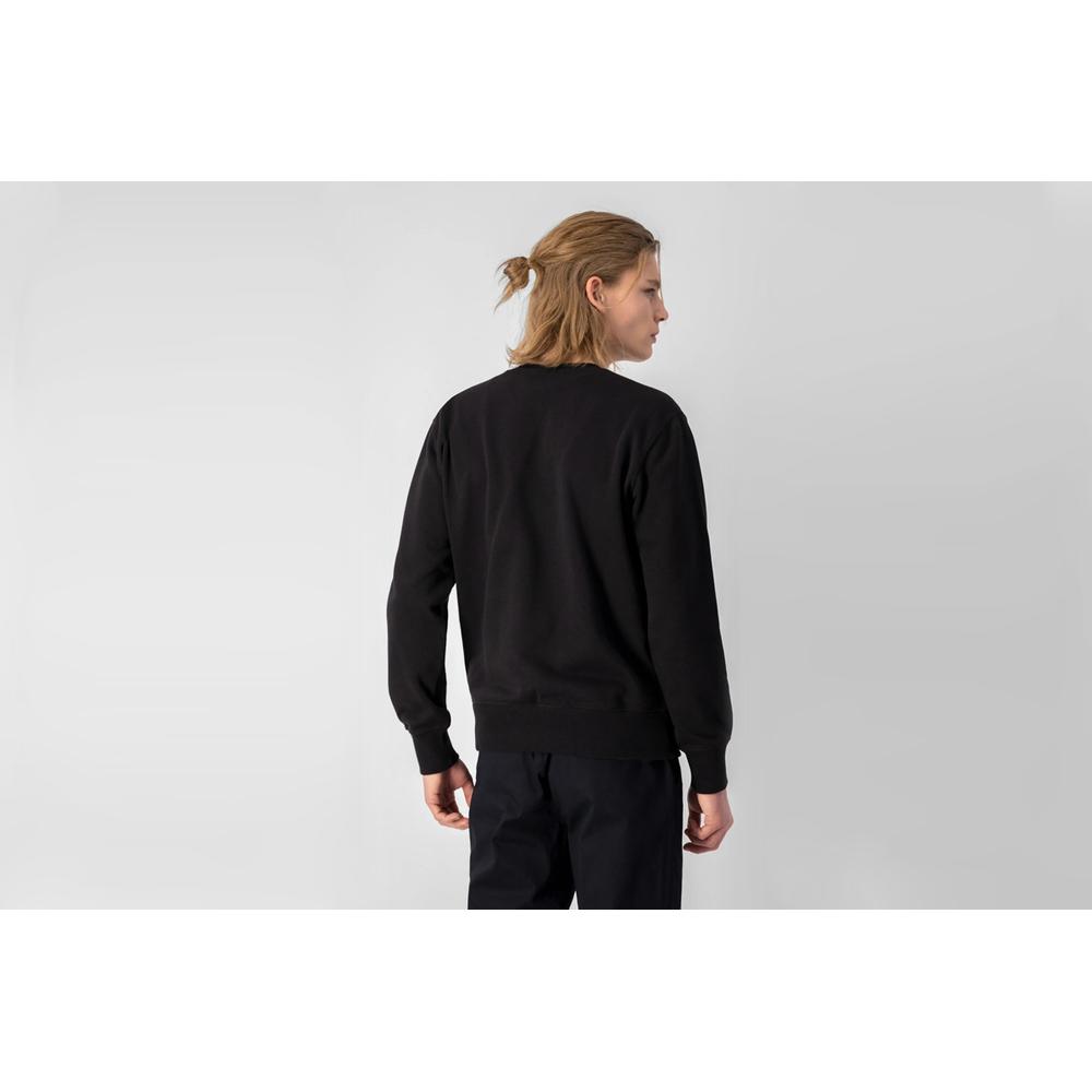 Mikina Champion Embroidered Script Logo Sweatshirt 217061-KK001 - černé