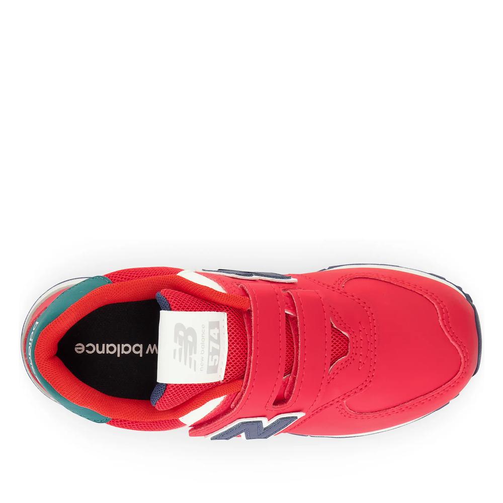 Boty New Balance PV574CU -  červené
