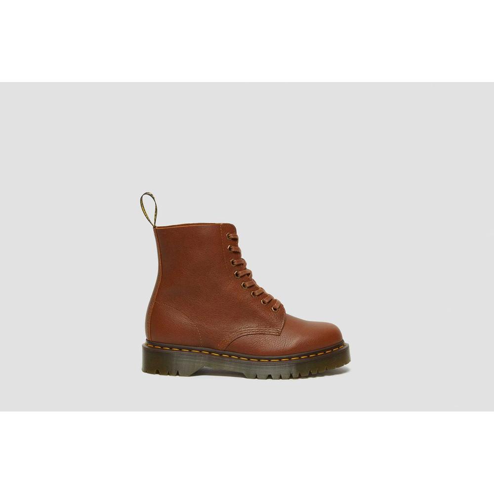 Boty Dr. Martens 1460 Pascal Bex Leather Boots 26981220 - hnědé