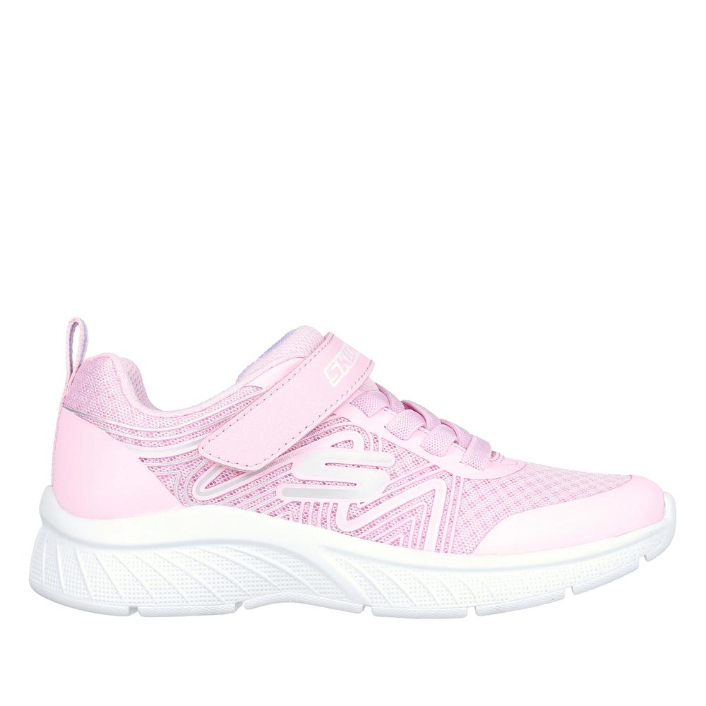 Dětské boty Skechers Microspec Plus Swirl Sweet 303535LLTPK - růžové