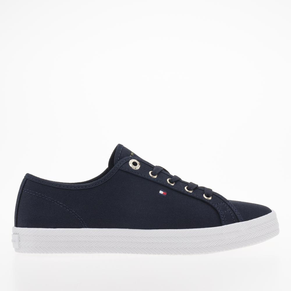 Boty Tommy Hilfiger Essential Vulcanized Sneaker FW0FW07119-DW6 - tmavě modrě