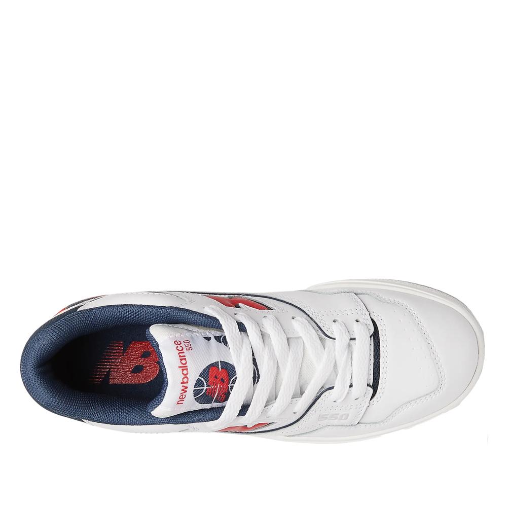 Dětské boty New Balance GSB550ED - bílé