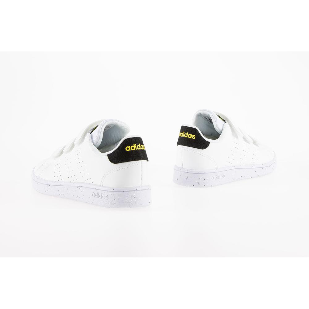 Boty adidas Advantage Lifestyle Court Hook-and-Loop GW6496 - bílé