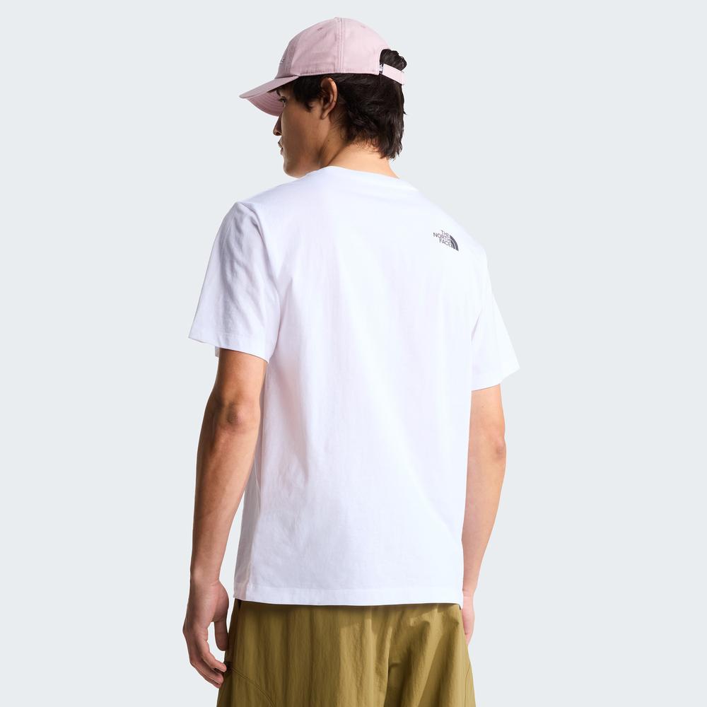 Pánská tričko The North Face Evolution Half Dome 0A8B6JLA91 - bílé