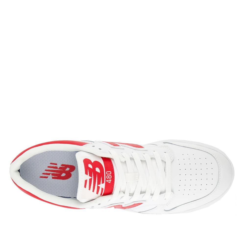 Boty New Balance BB480LTR - bílé