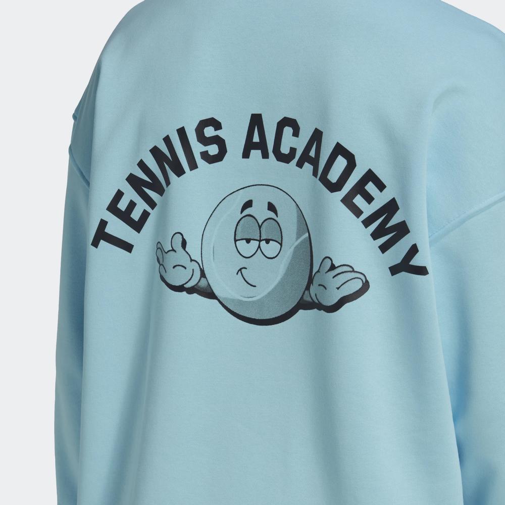 Mikina adidas Clubhouse Tennis Hoodie HK6467 - modré