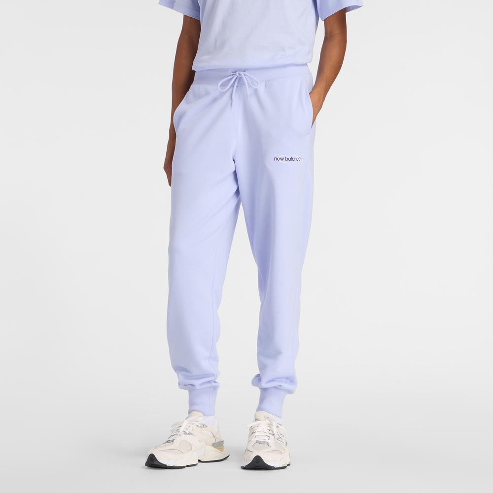 Dámská kalhoty New Balance WB61D3EADYK - fialové