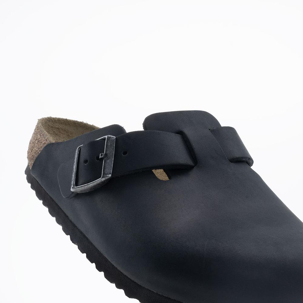 Žabky unisex Birkenstock Boston 59461 - černé